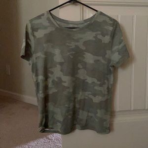 kids large camouflage t shirt from -mudd